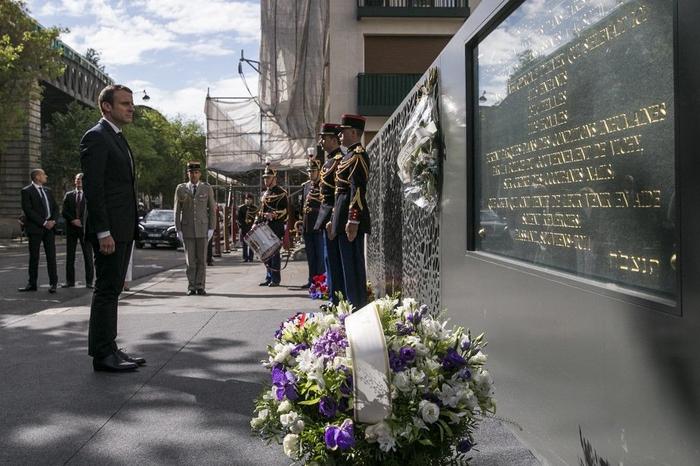 Emmanuel Macron Vel d'Hiv AFP