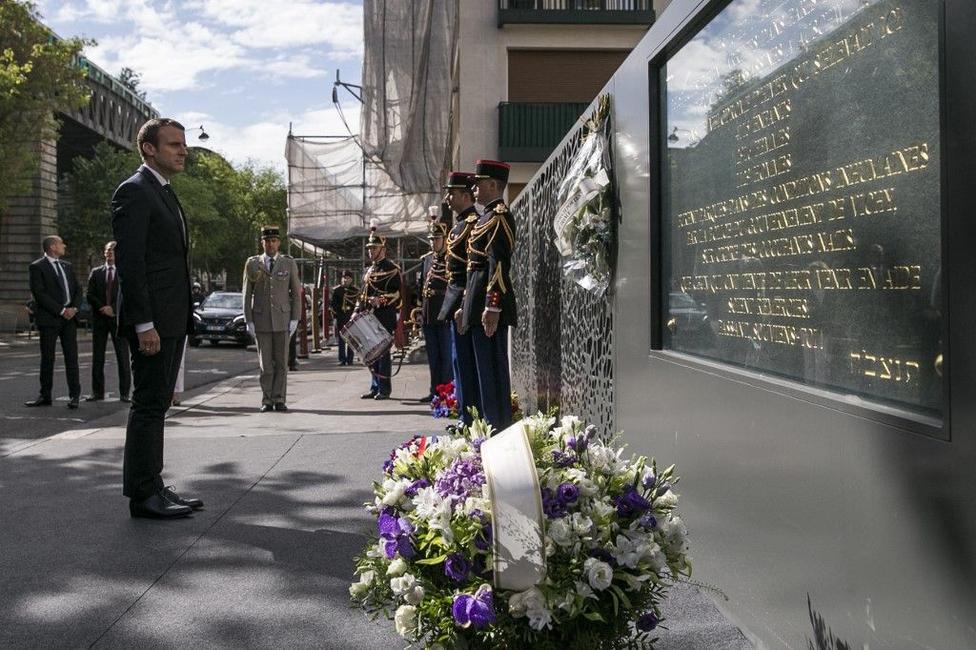 Emmanuel Macron Vel d'Hiv AFP