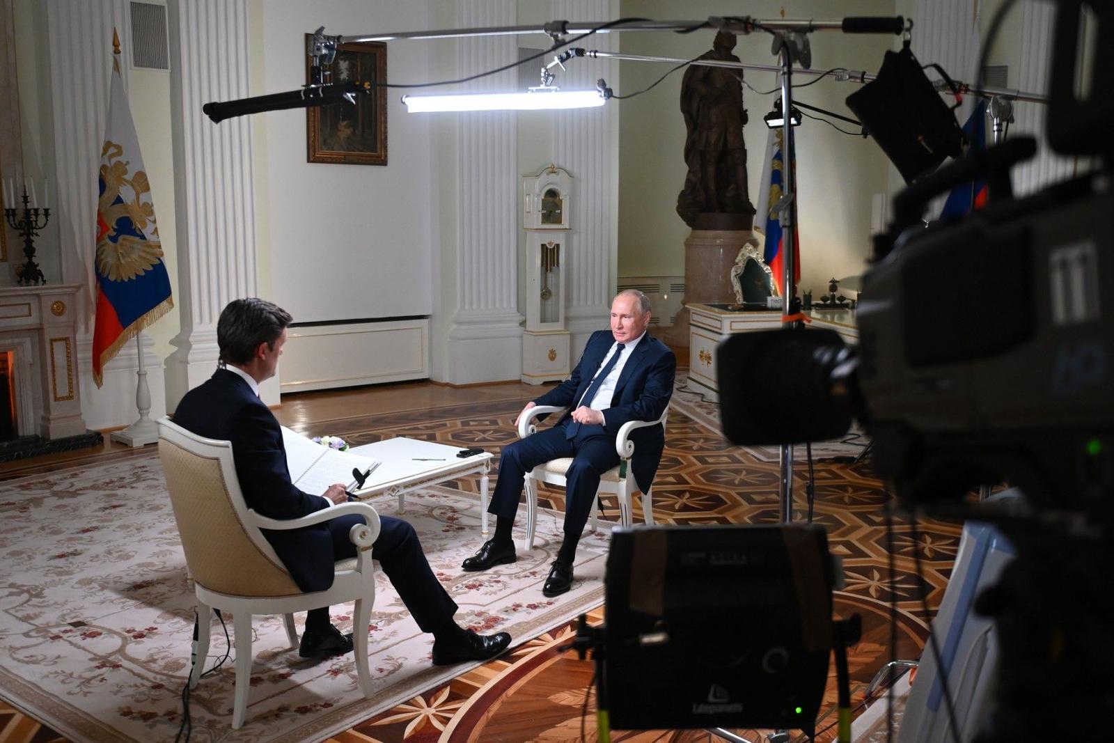 Vladimir Poutine interview AFP