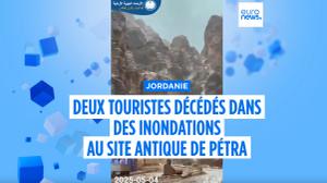 Jordanie : une Belge et son fils sont morts à Pétra après de graves inondations dans la région