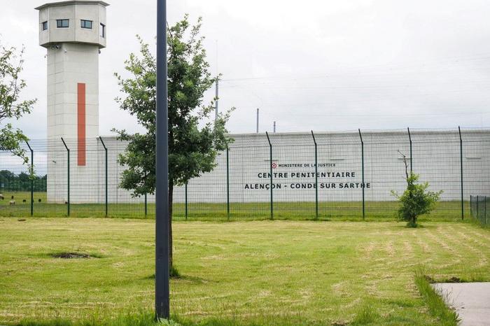 Condé-sur-Sarthe prison AFP