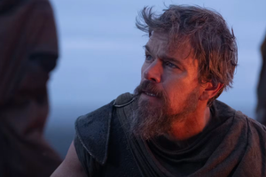 Matt Damon dans le rôle d’Ulysse dans L’Odyssée de Christopher Nolan.