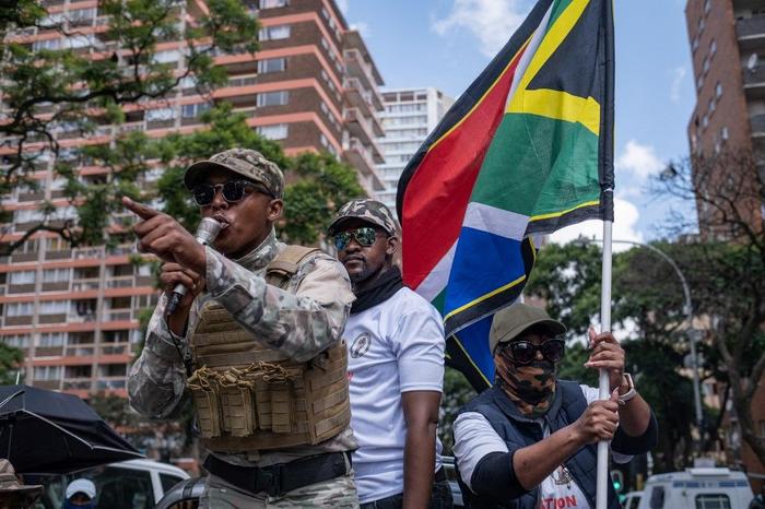 Afrique du Sud manifestations 2022 AFP