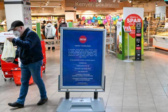 supermarché Hongrie AFP