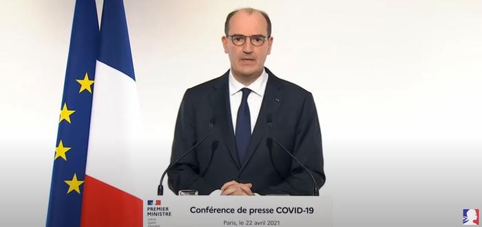 Jean Castex conférence de presse 22 avril