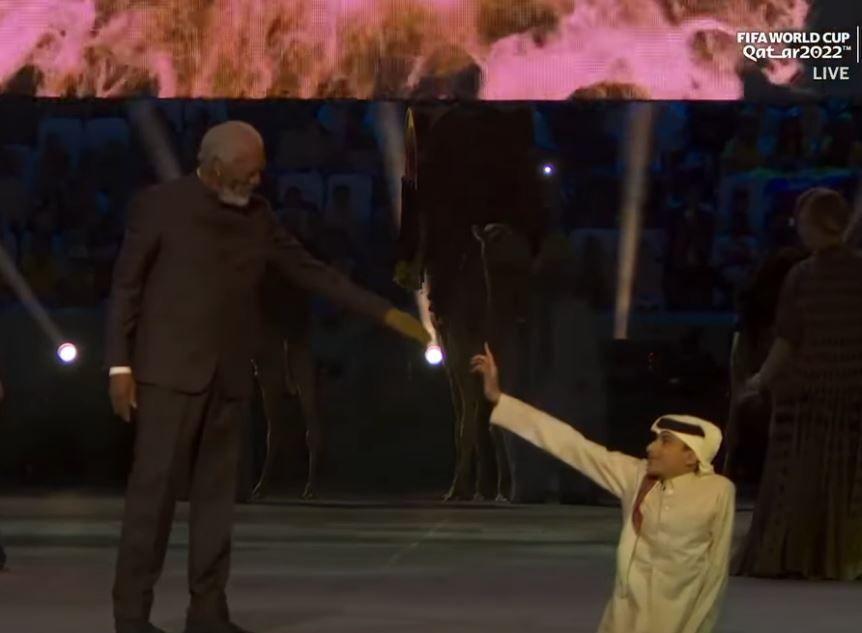 Morgan Freeman coupe du Monde