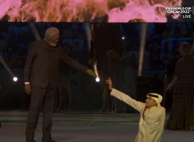 Morgan Freeman coupe du Monde