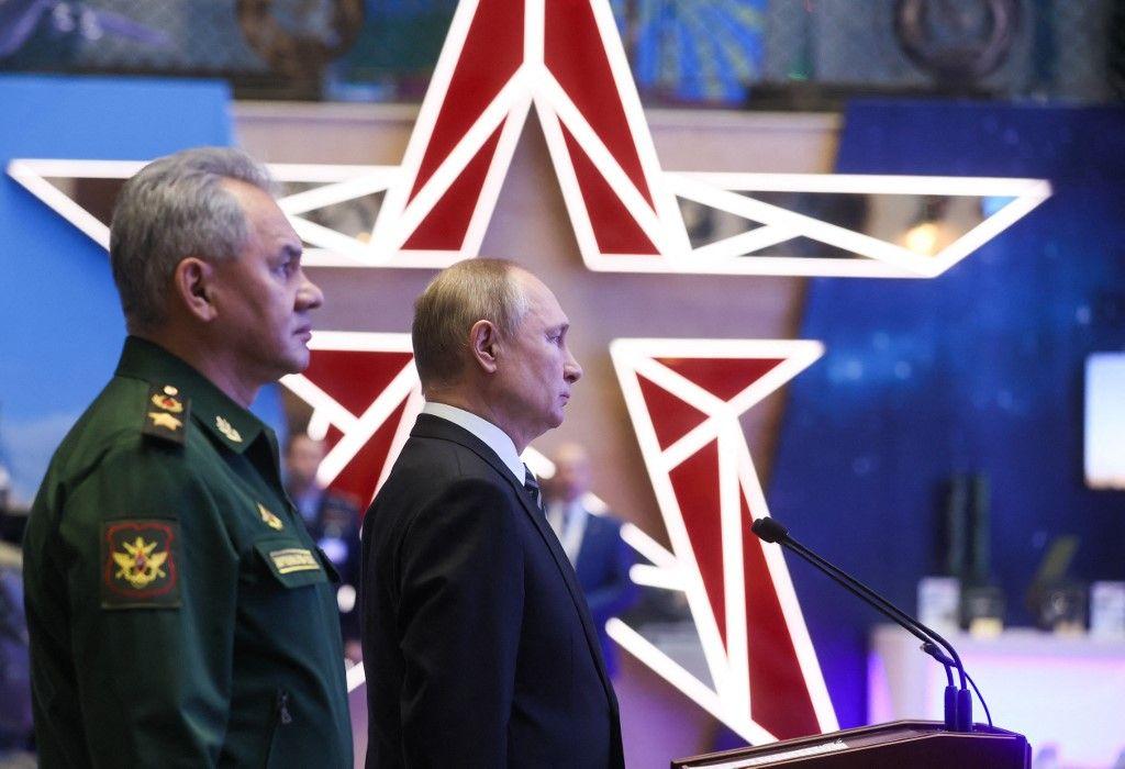 Vladimir Poutine serguei Choigou AFP