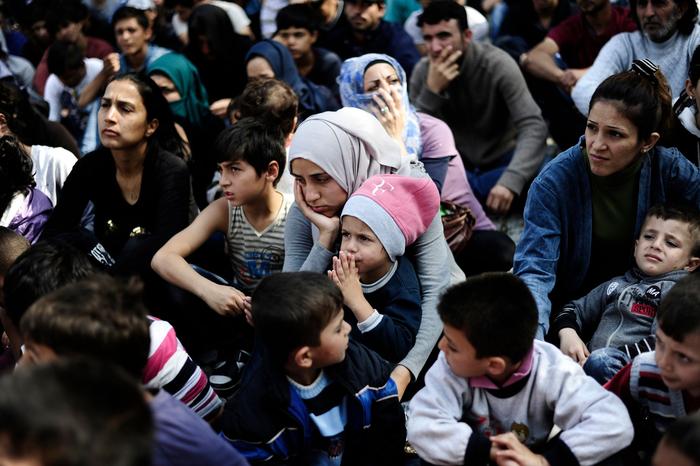 Réfugiés. (Image d'illustration)