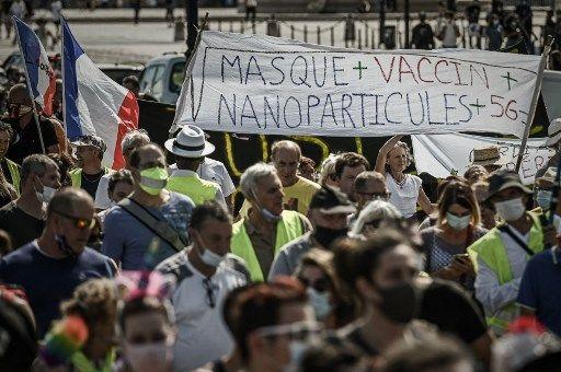 Complot Covid 5G - AFP