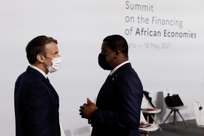 Emmanuel Macron Afrique AFP