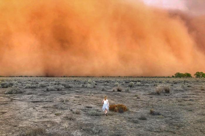 tempête de poussière AFP