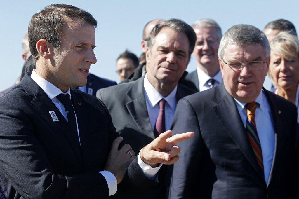 Emmanuel Macron Renaud Muselier AFP