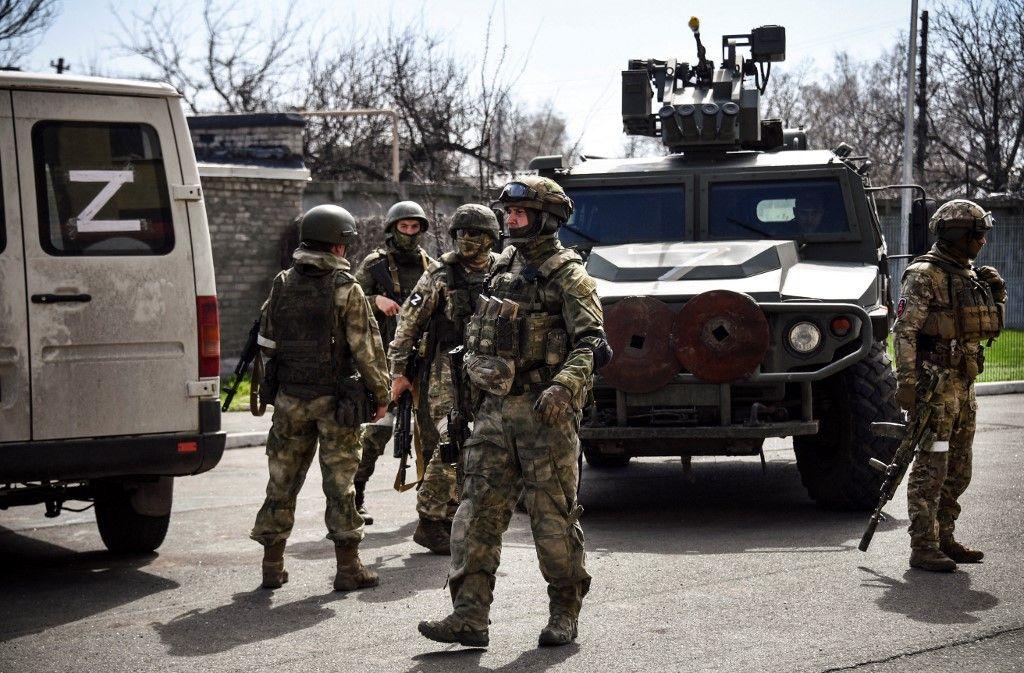 soldats russes AFP