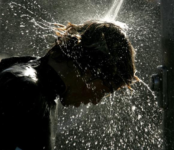 Douche. (Image d'illustration)