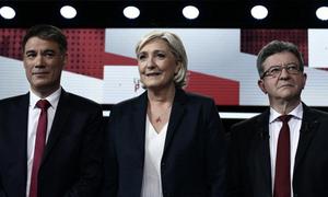 Marine Le Pen Jean-Luc Mélenchon AFP