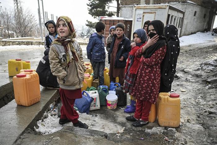 Afghanistan enfants AFP