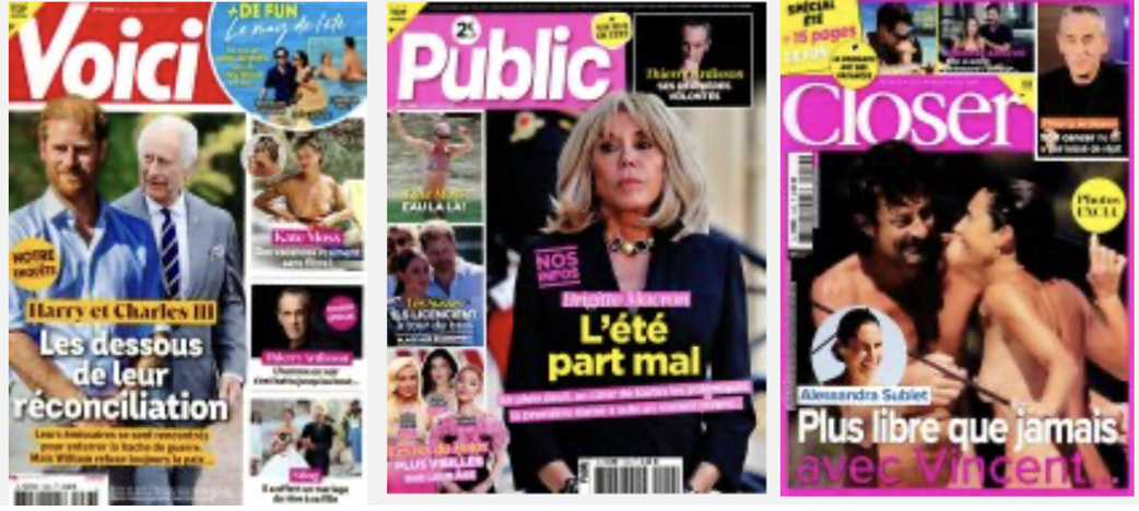 Charlene de Monaco love-surprend Albert; Florent Manaudou & Elsa Bois se dark-galochent; Kate Moss reprend la picole en free miche, Alessandra Sublet ose la free-touffe, Mathieu Delormeau l'instabranlette; Les Obama se recouplent, Harry & Meghan se ruinent