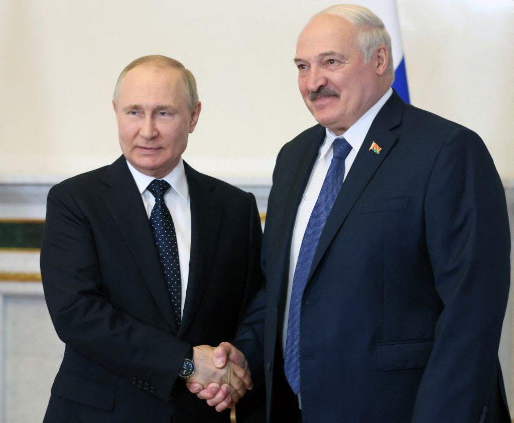 Vladimir Poutine Alexandre Loukachenko AFP