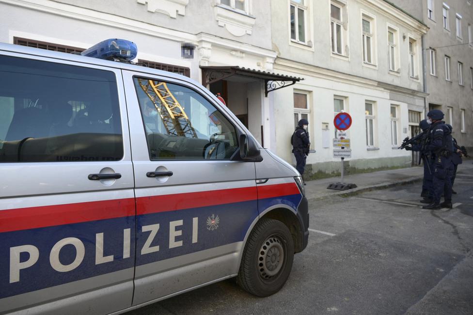 Des policiers autrichiens (Image d'illustration)