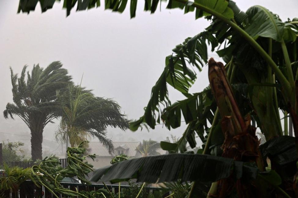 cyclone Belal AFP