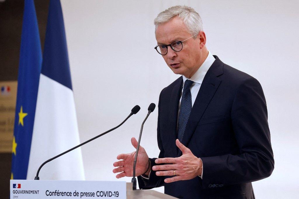 Bruno Le Maire ministre de l'économie AFP