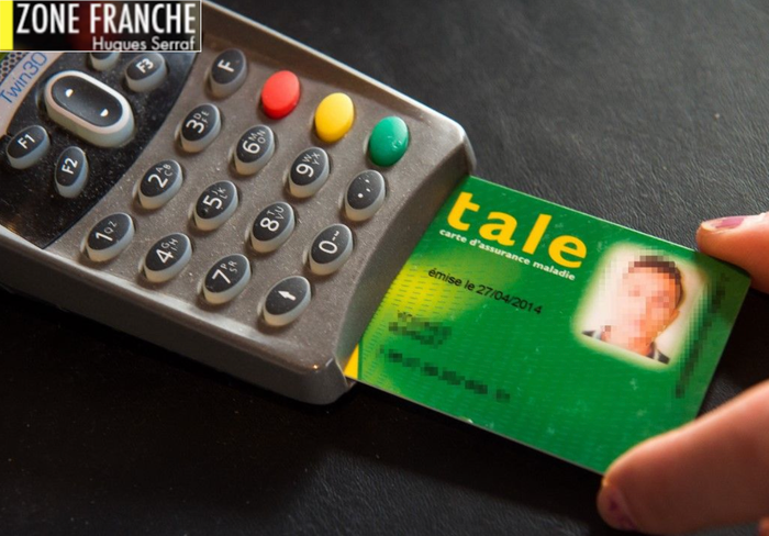 Courses alimentaires et extension du domaine de la carte Vitale