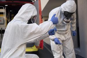 test eaux usées Covid-19 AFP