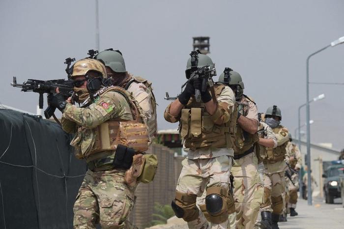 Afghanistan commando AFP