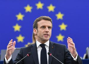 Emmanuel Macron Europe AFP