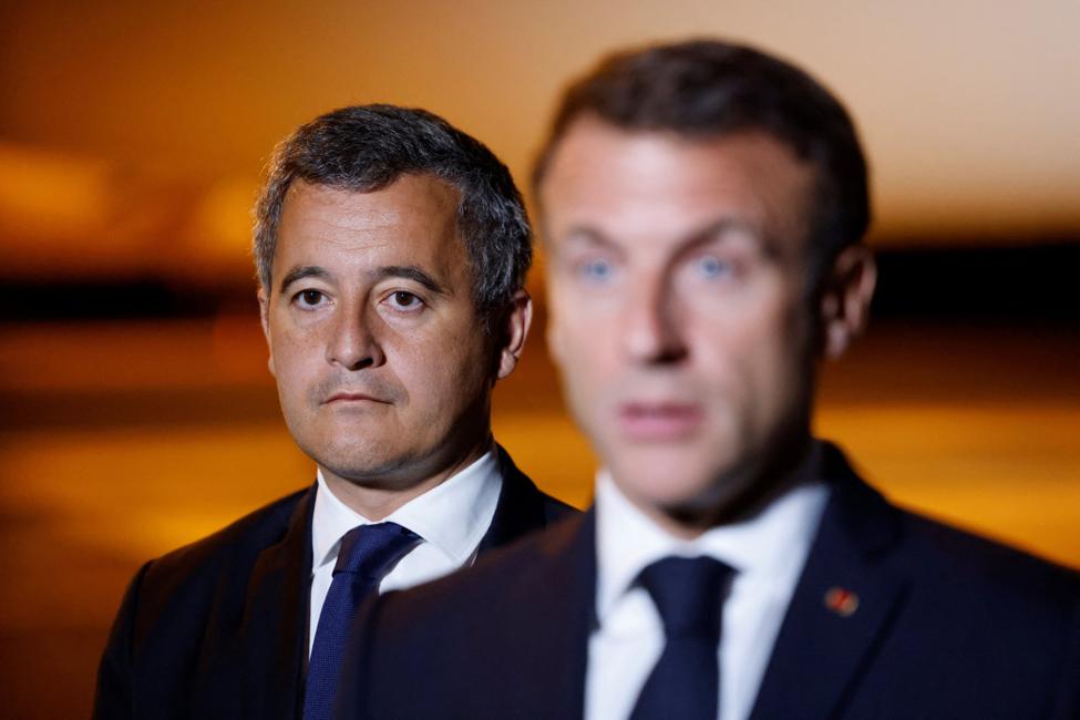 Darmanin Macron 2023