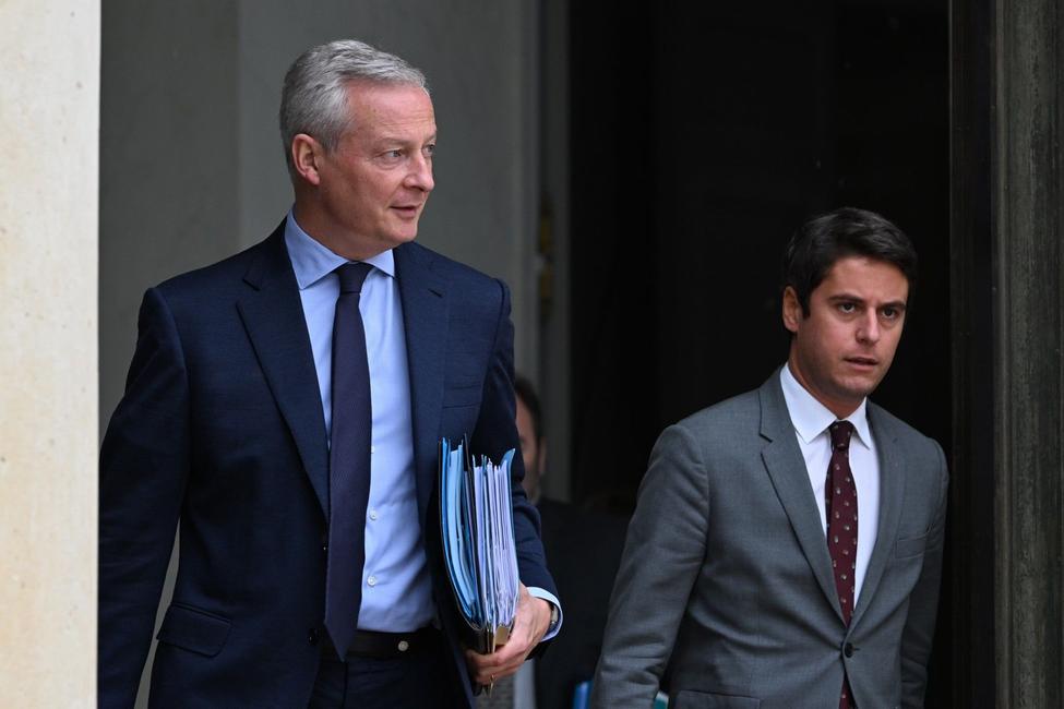 Gabriel Attal Bruno Le Maire AFP