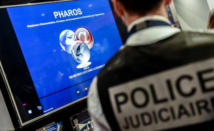 cybersécurité Pharos police AFP
