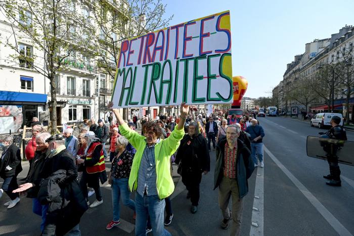 Manifestation réforme des retraites