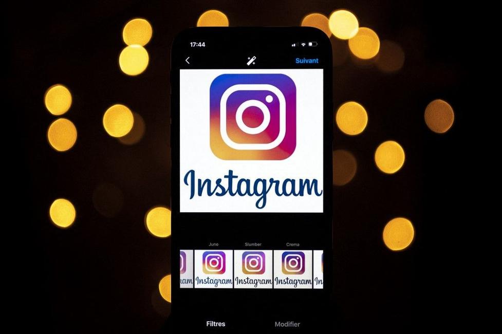 Instagram logo AFP