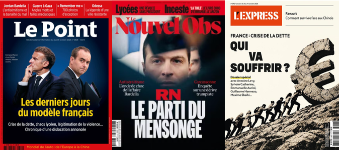 Dans vos hebdos cette semaine