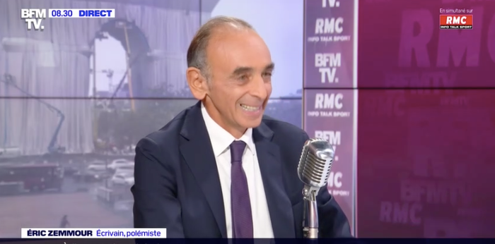 Eric Zemmour BFM