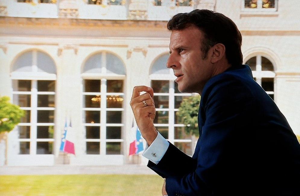 Emmanuel Macron 14 juillet AFP