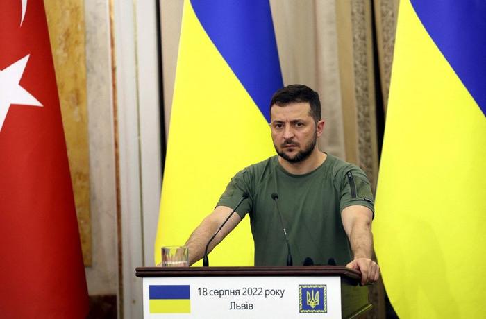 Volodymyr Zelensky AFP