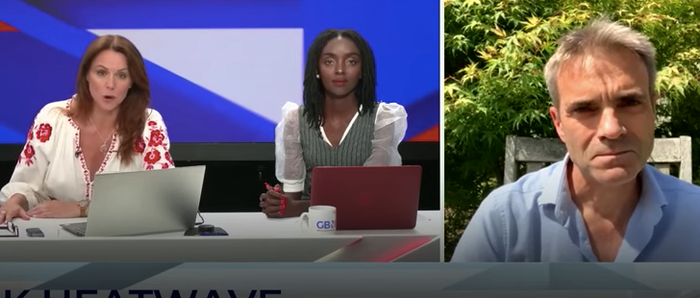 télévision britannique réchauffement climatique