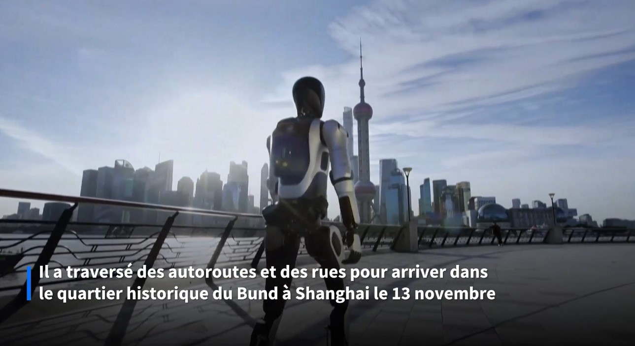 AgiBot A2, le robot marcheur chinois qui pulvérise un record mondial