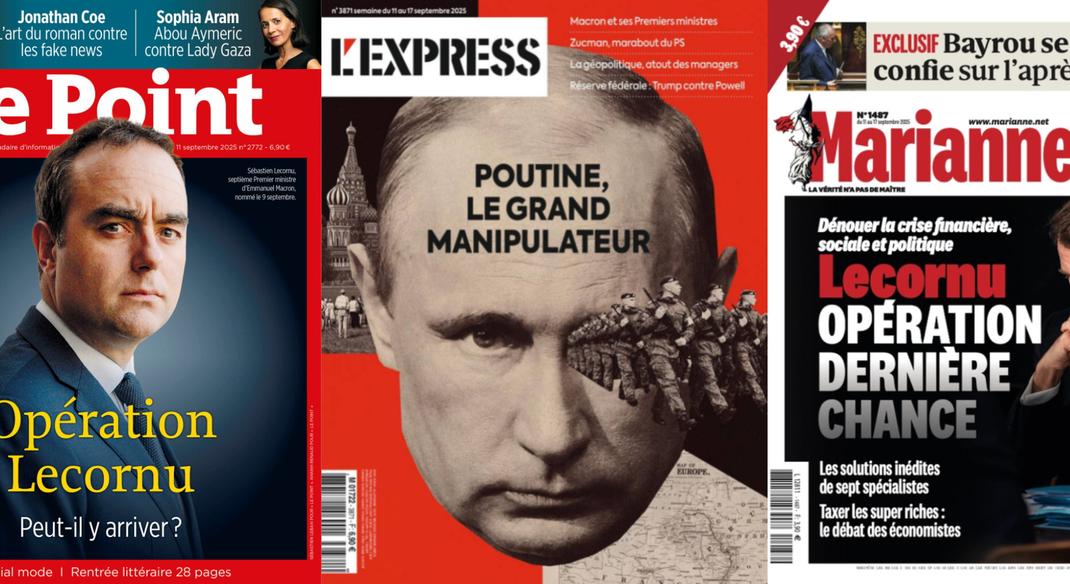 Revue des Hebdos 12 septembre 2025