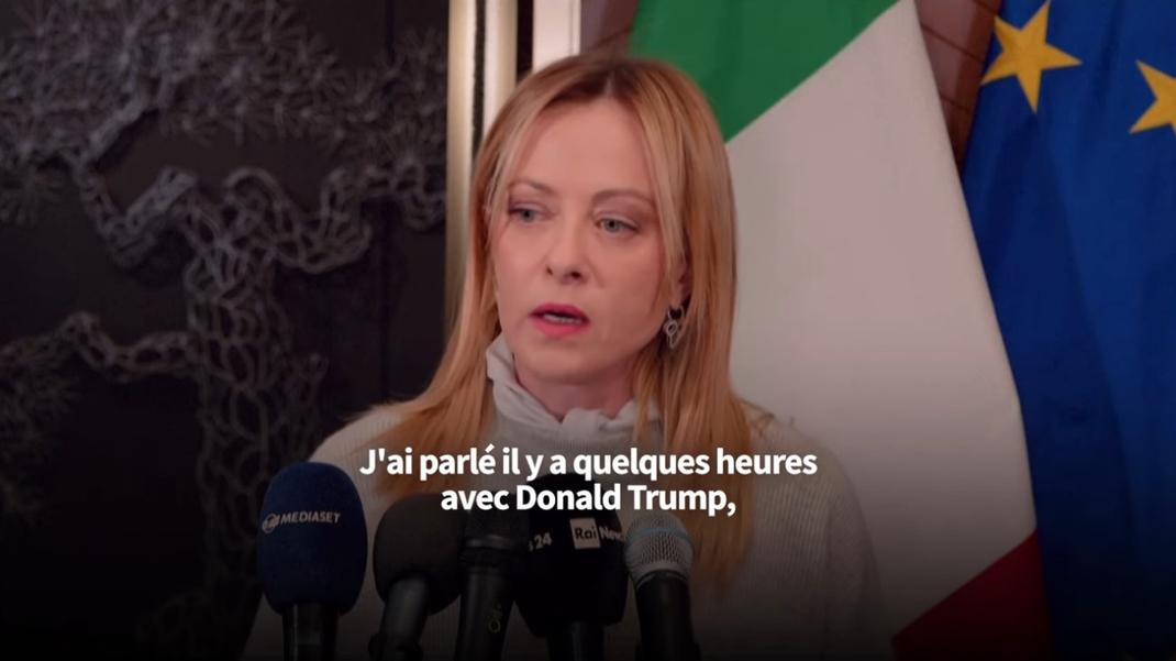 Menaces tarifaires de Trump : Meloni juge que les droits de douane seraient «une erreur»