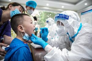 Enfant Covid - AFP