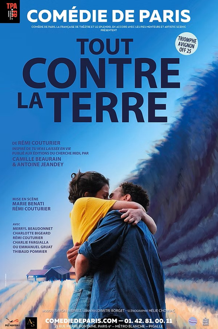 Tout contre la terre. Texte de Rémi Couturier. Inspiré de « Tu m’as laissée en vie » de Camille Beaurain et Antoine Jeandey