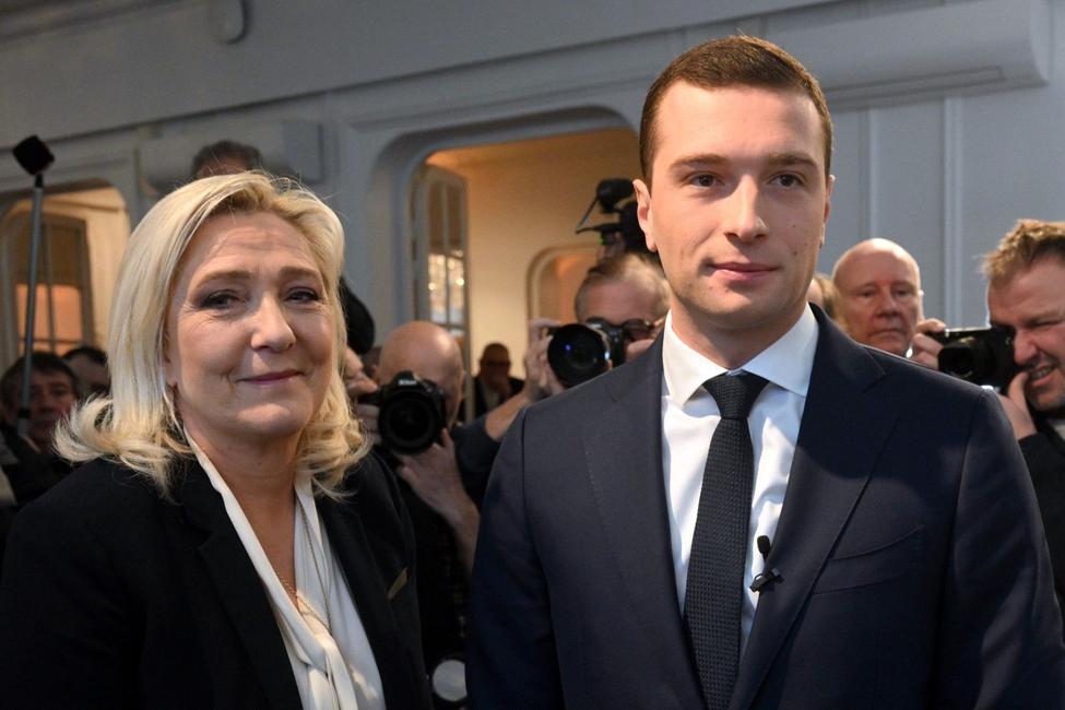 Marine Le Pen Jordan Bardella 2023
