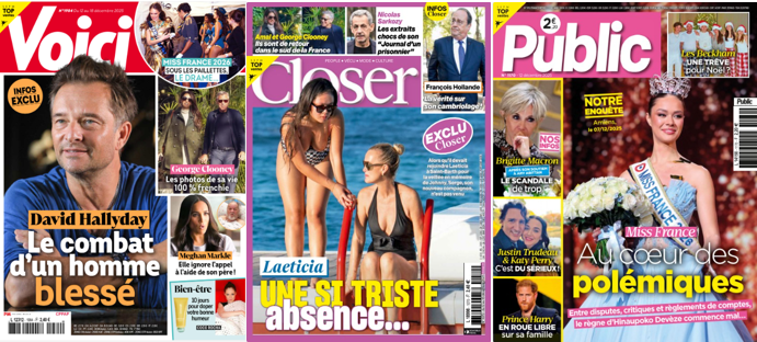 Charlene de Monaco chihuahuise Noël, Georges & Amal Clooney s'empépèrisent dans le Var, Romeo Beckham s'emporcheoise; 3615 jeune mari : Cher bat Brigitte Macron, Kim Cattral la talonne; Kim Kardashian dort avec ses enfants; David Guetta se beach-bodise