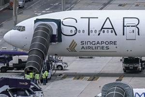 Avion Singapore Airlines accident turbulences AFP