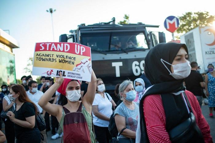 Convention d'Istanbul manifestation femmes AFP