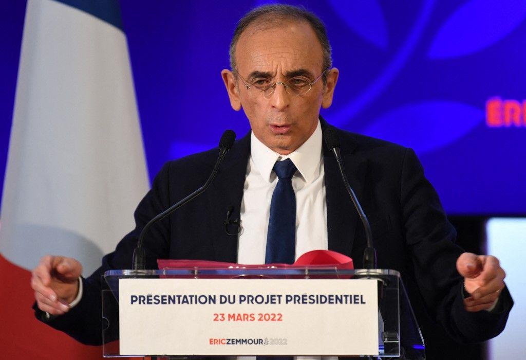 Eric Zemmour portrait AFP